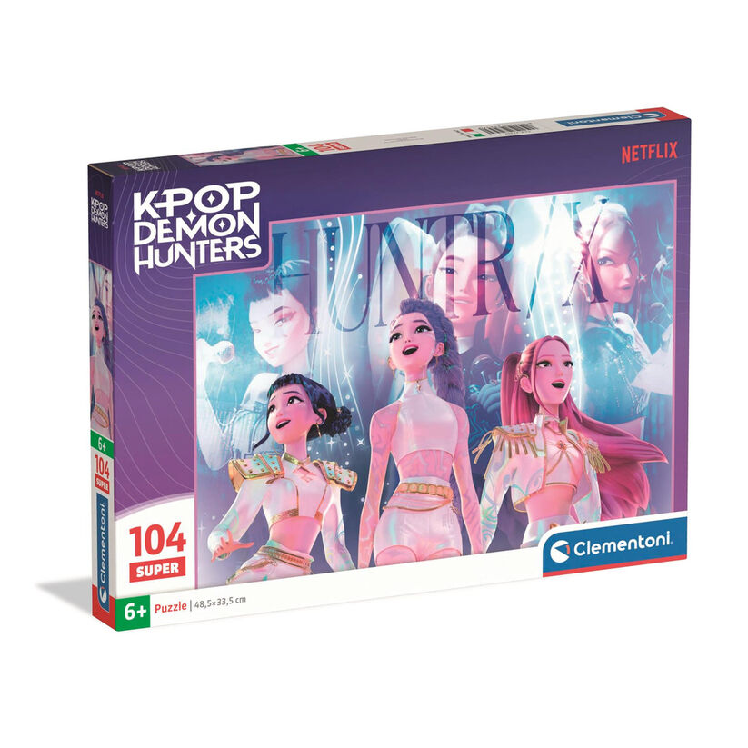 Puzzle 1 Super K-POP Demon Hunters 104 peças