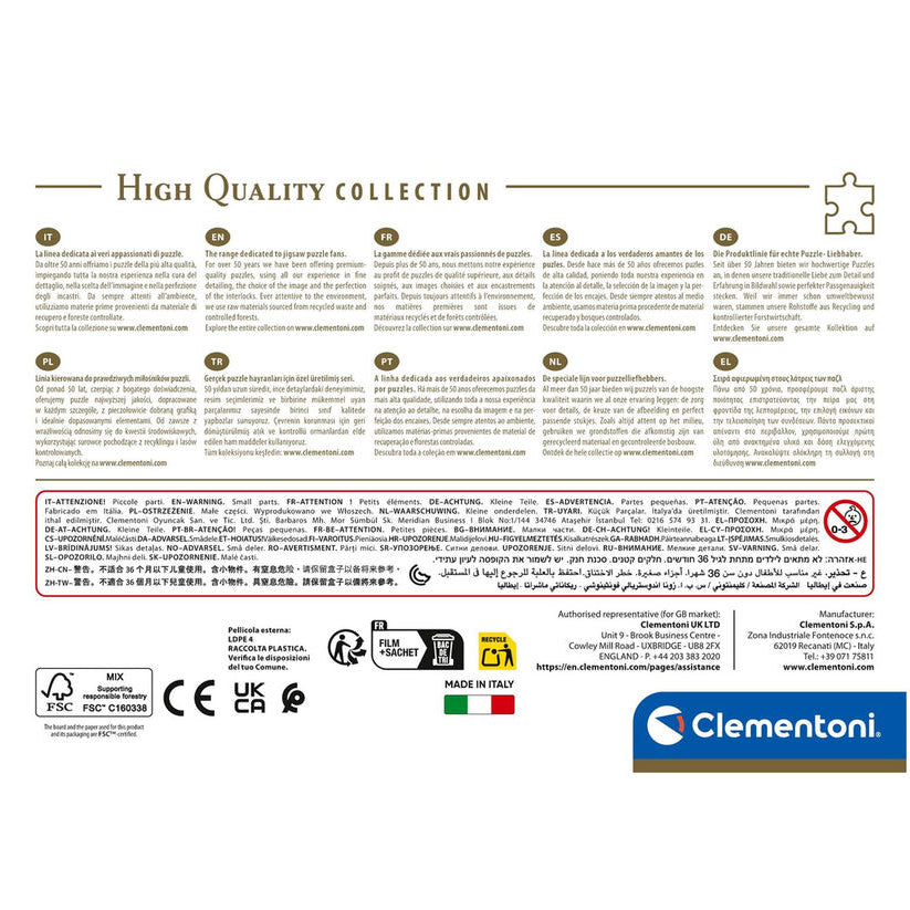 Puzzle K-POP Saja Boys Demon Hunters 500 peças + poster incluído