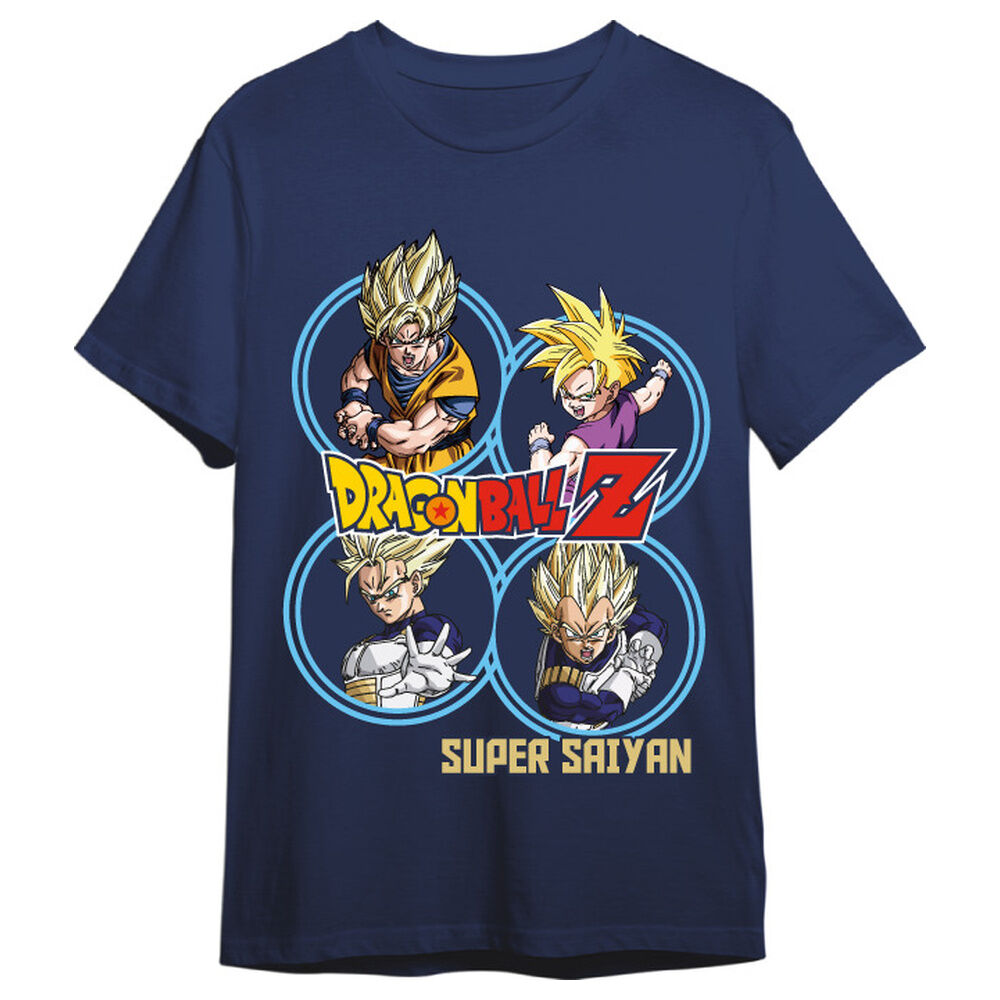 T-Shirt adulto Super Saiyans Dragon Ball