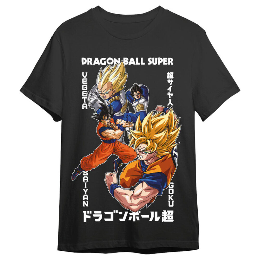 T-Shirt Adulto Vegeta & Goku Dragon Ball Super