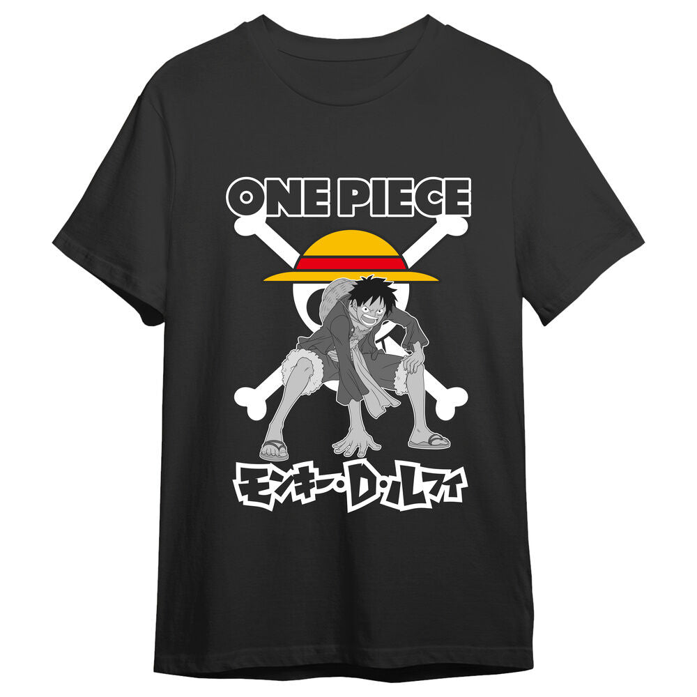 T-Shirt adulto Monkey D. Luffy Skull One Piece