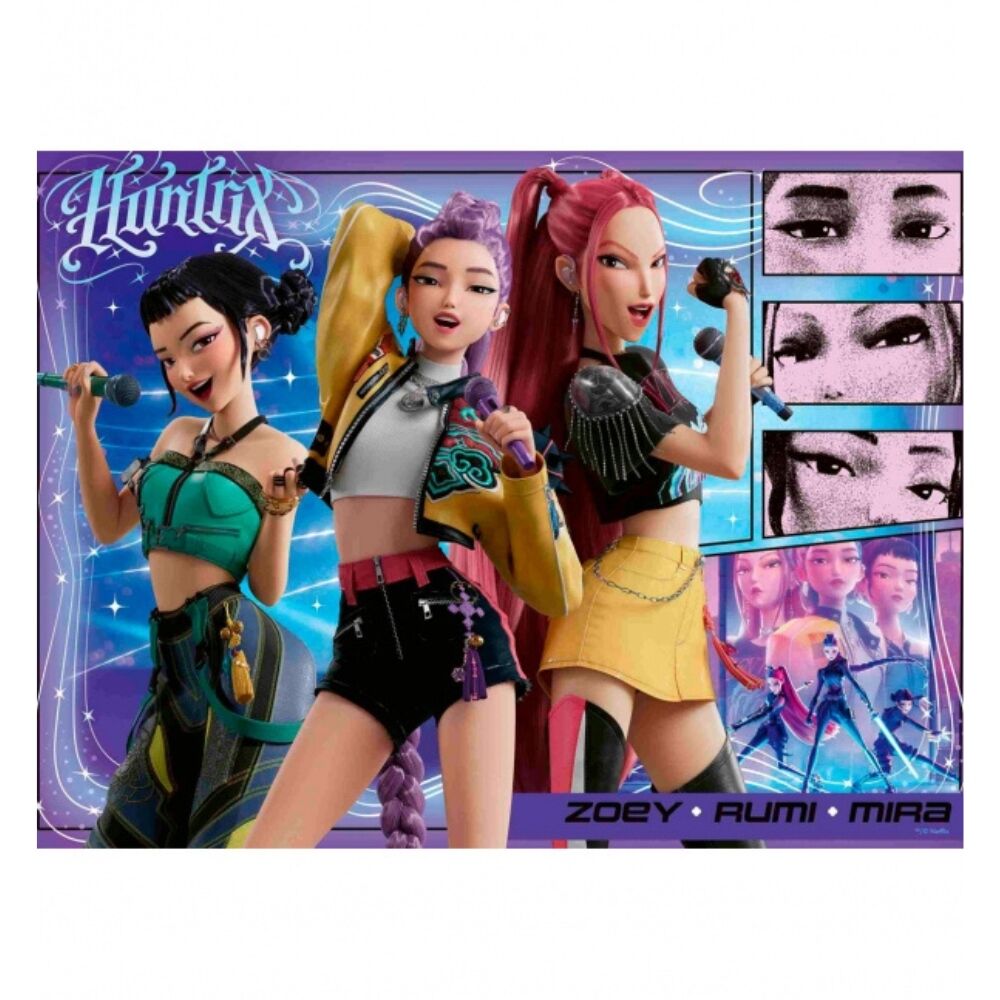Puzzle K-POP Demon Hunters XXL 100 peças