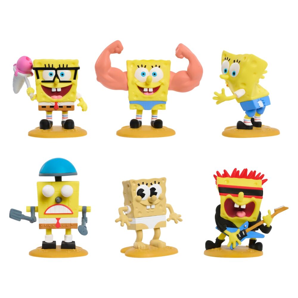 Conjunto de 5 Figuras SpongeBob — Sortido — imagem 5