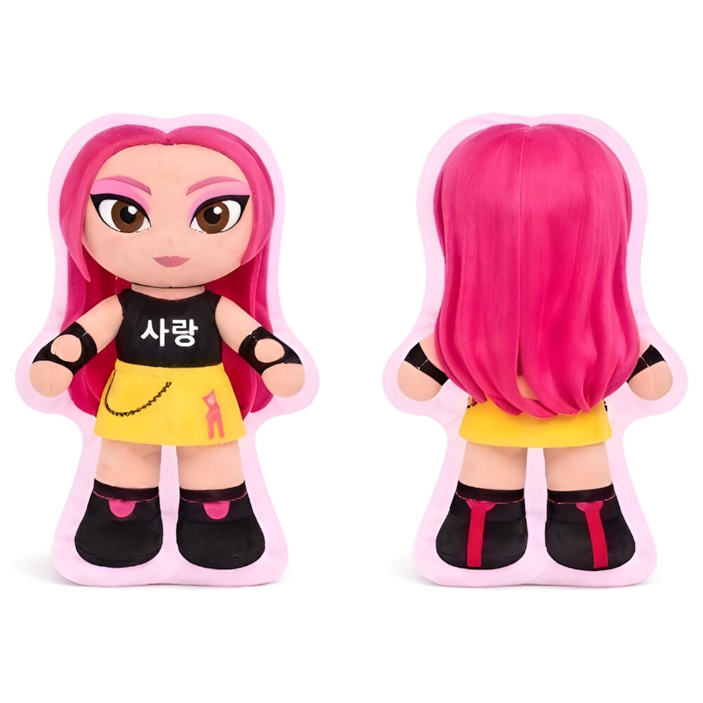 Almofada 3D Fuscia Mira K-POP Demon Hunters 45cm