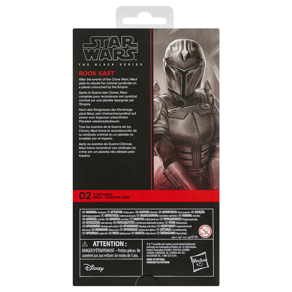 Figura Rook Kast Maul Shadow Lord Star Wars 15 cm - imagem 5