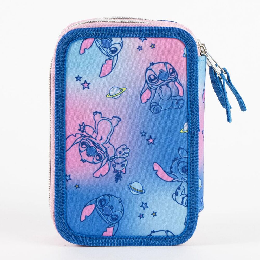 Estojo triplo Stitch Disney completo