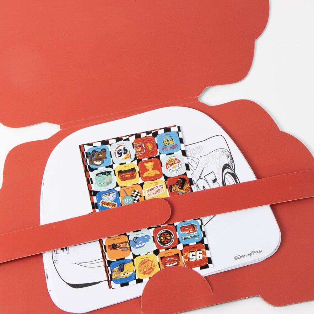 Álbum actividades para colorear Cars Disney Pixar