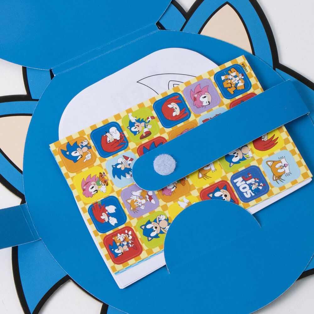 Album de atividades para colorir Sonic the Hedgehog