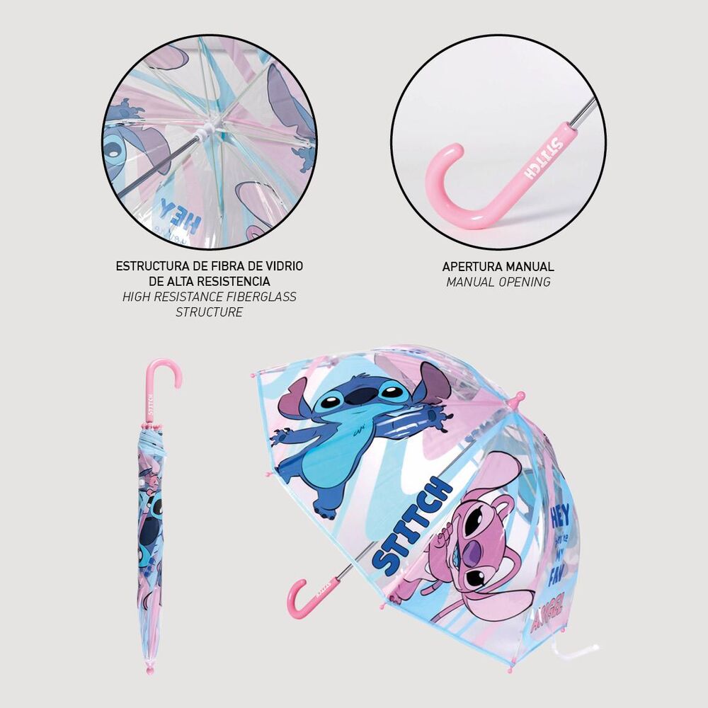 Guarda-chuva manual Disney Stitch Bubble 45cm