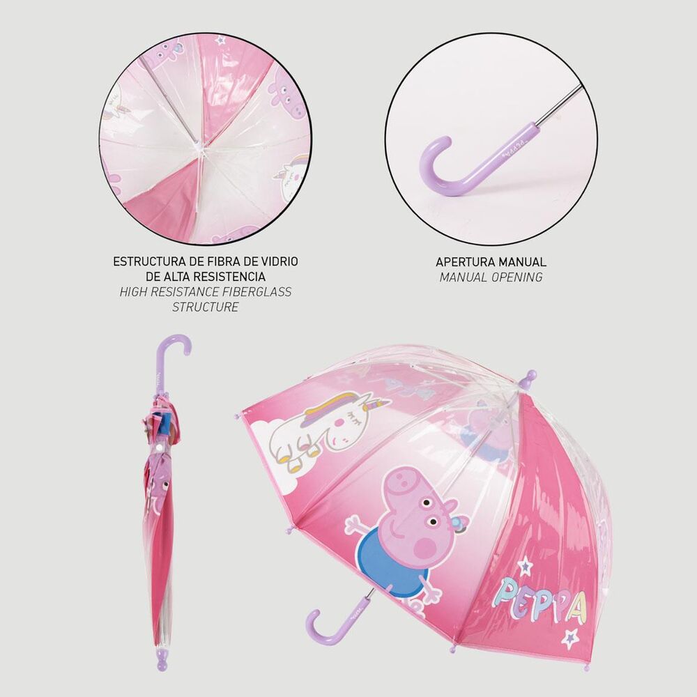 Guarda-chuva manual Peppa Pig
