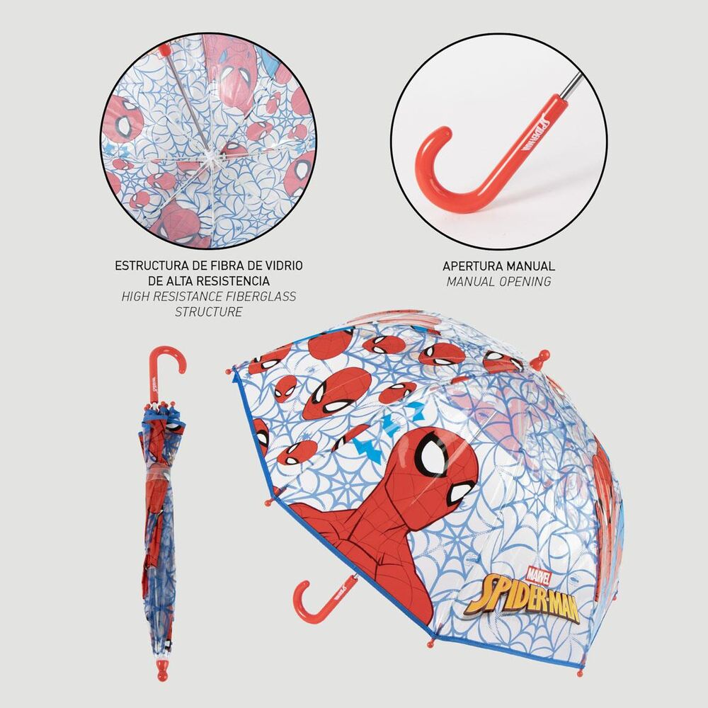 Guarda-chuva manual Spiderman Marvel