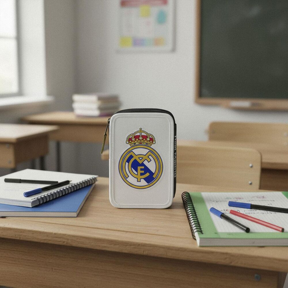Estojo triplo Real Madrid