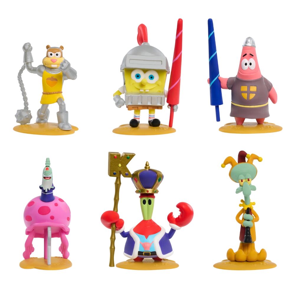 Conjunto de 5 Figuras SpongeBob — Sortido — imagem 6