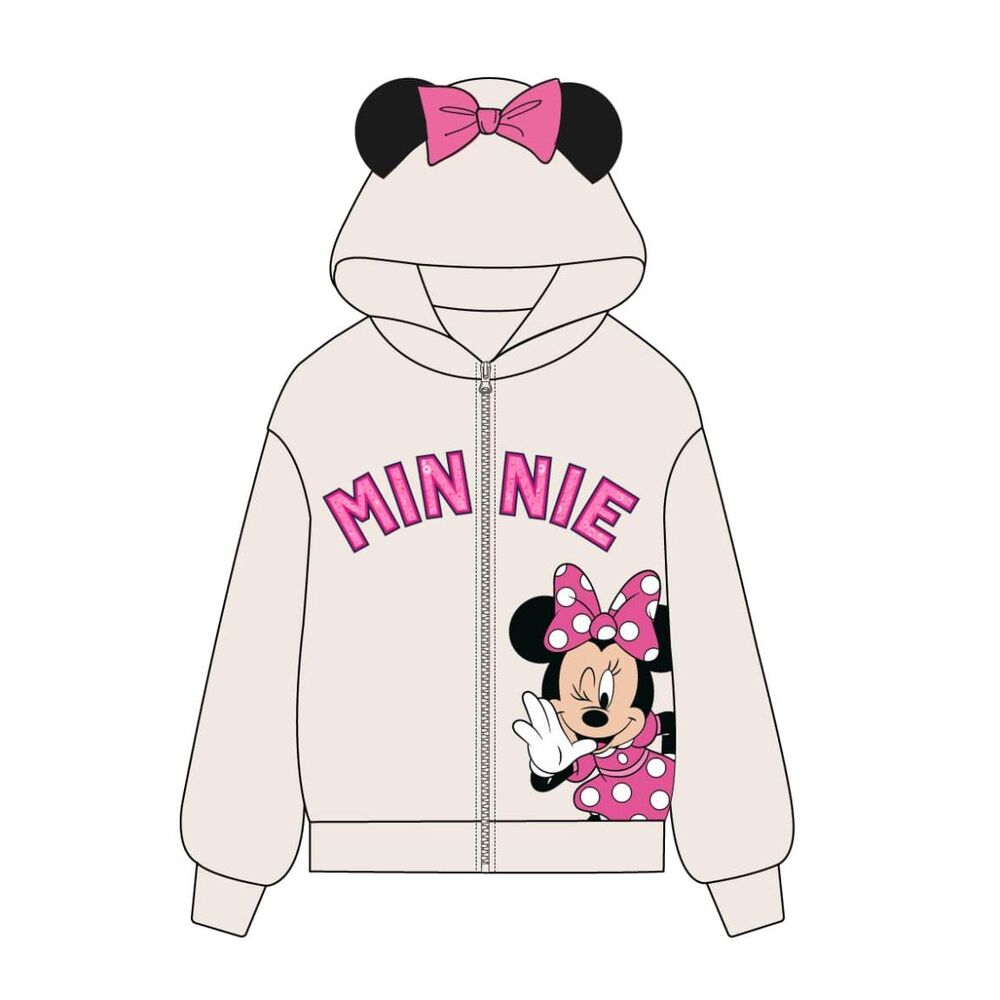 Sweatshirt com fecho Minnie Disney