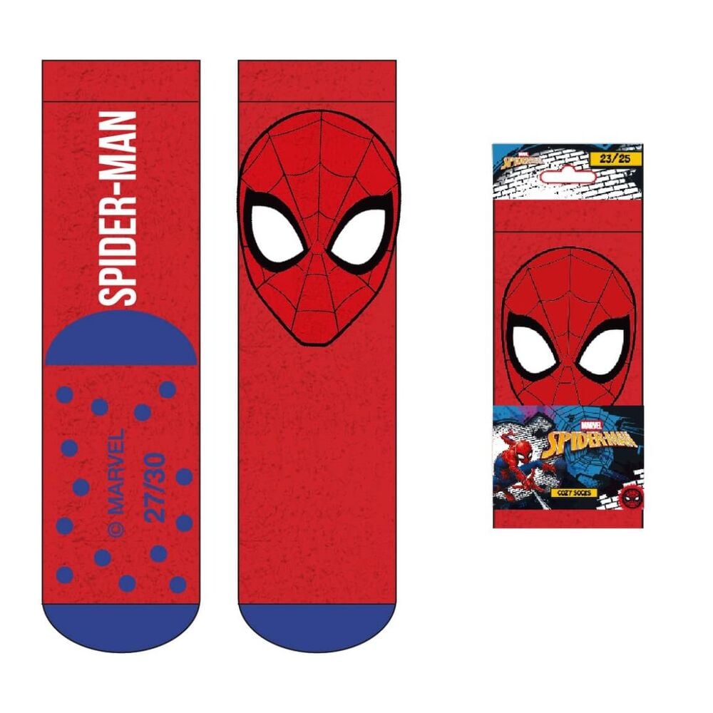 Meias antiderrapantes Spider-Man Marvel