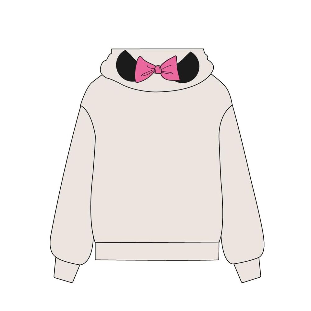 Sweatshirt com fecho Minnie Disney