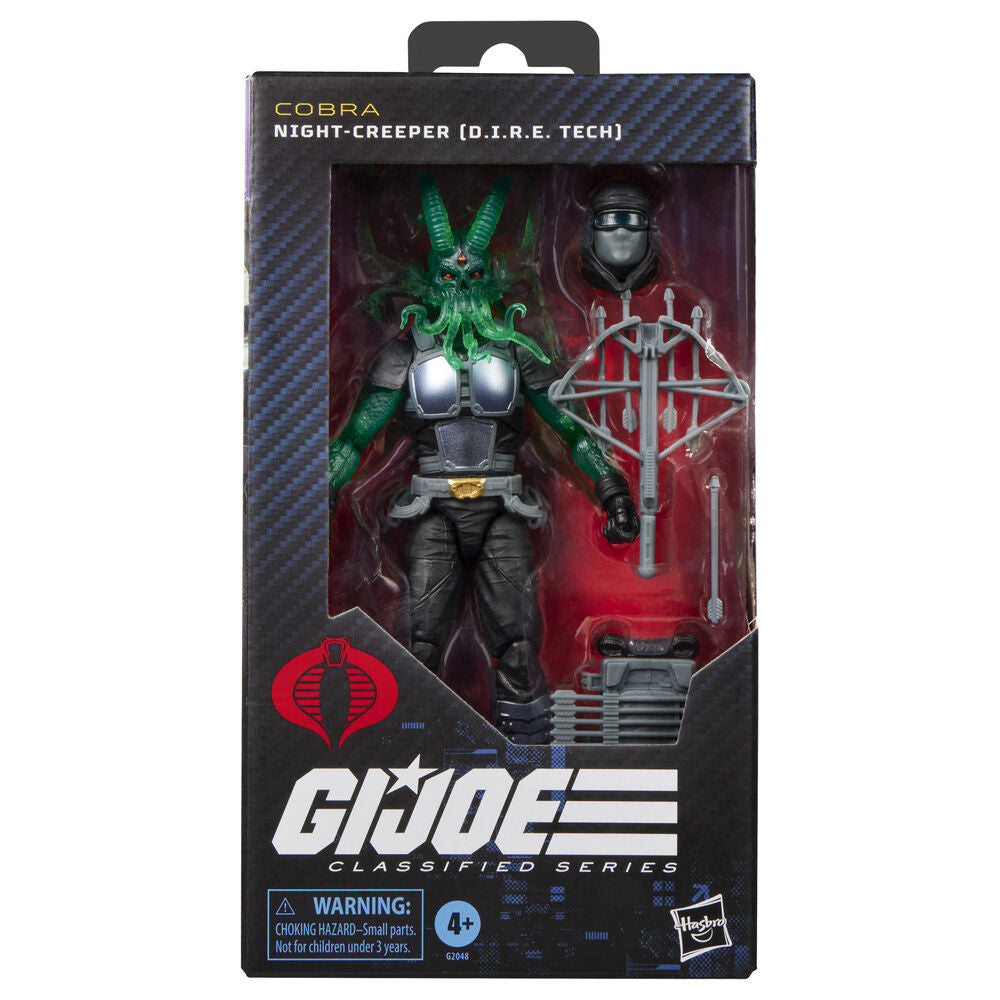 Figura Night Creeper D.I.R.E Tech Classified Series Cobra G.I. Joe 15 cm - imagem 1