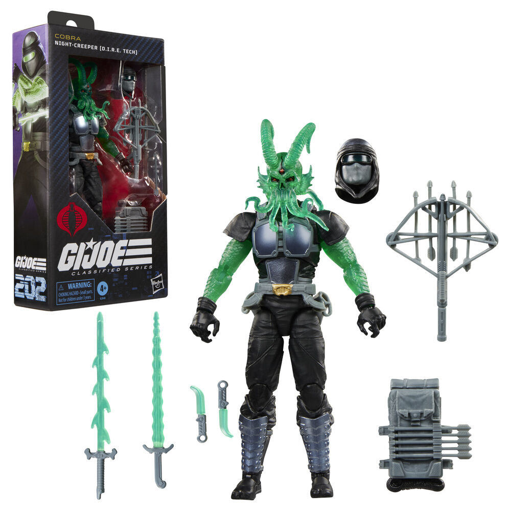 Figura Night Creeper D.I.R.E Tech Classified Series Cobra G.I. Joe 15 cm - imagem 2