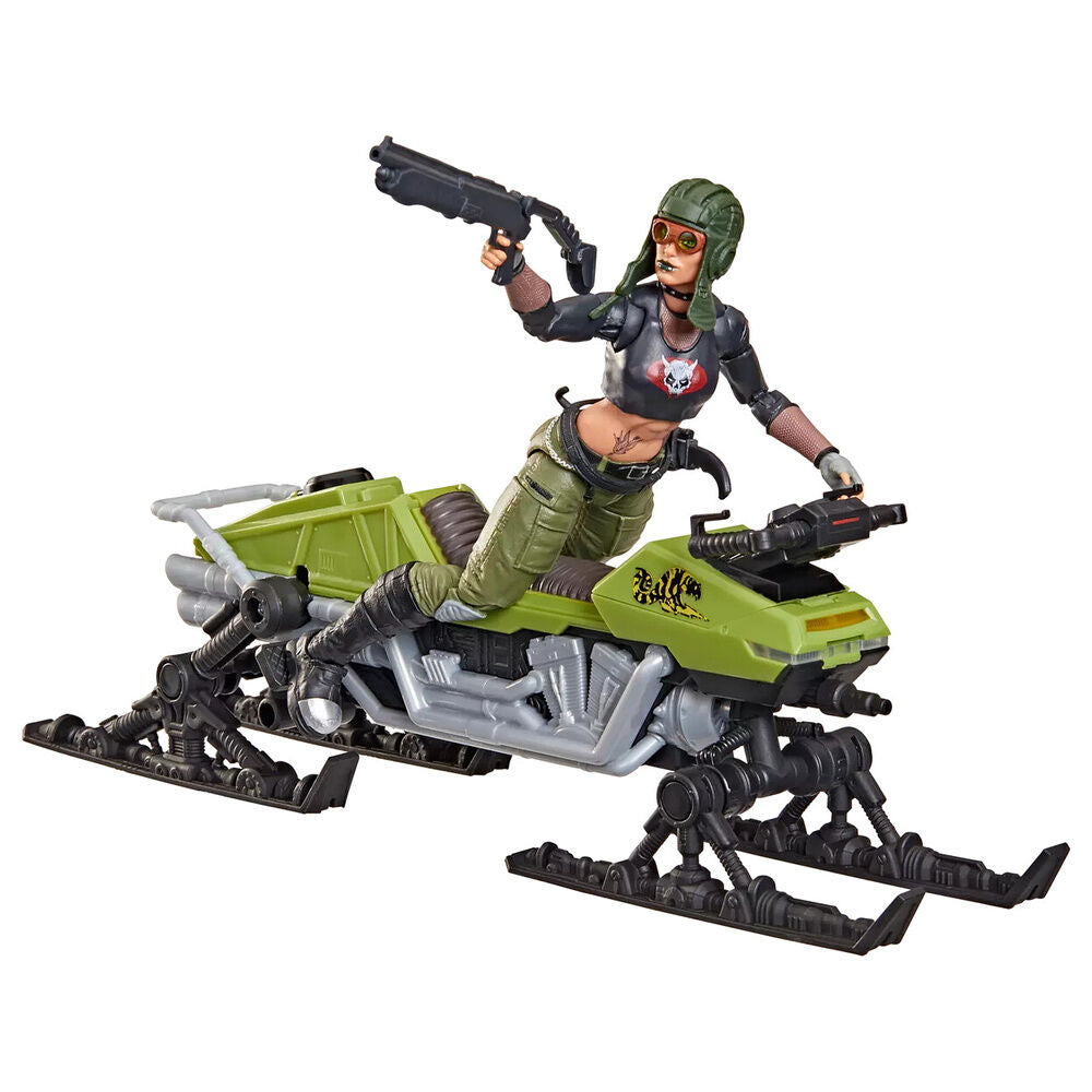Figura Zanya and Dreadnok Chameleon Classified Series Cobra G.I. Joe 15 cm - imagem 4