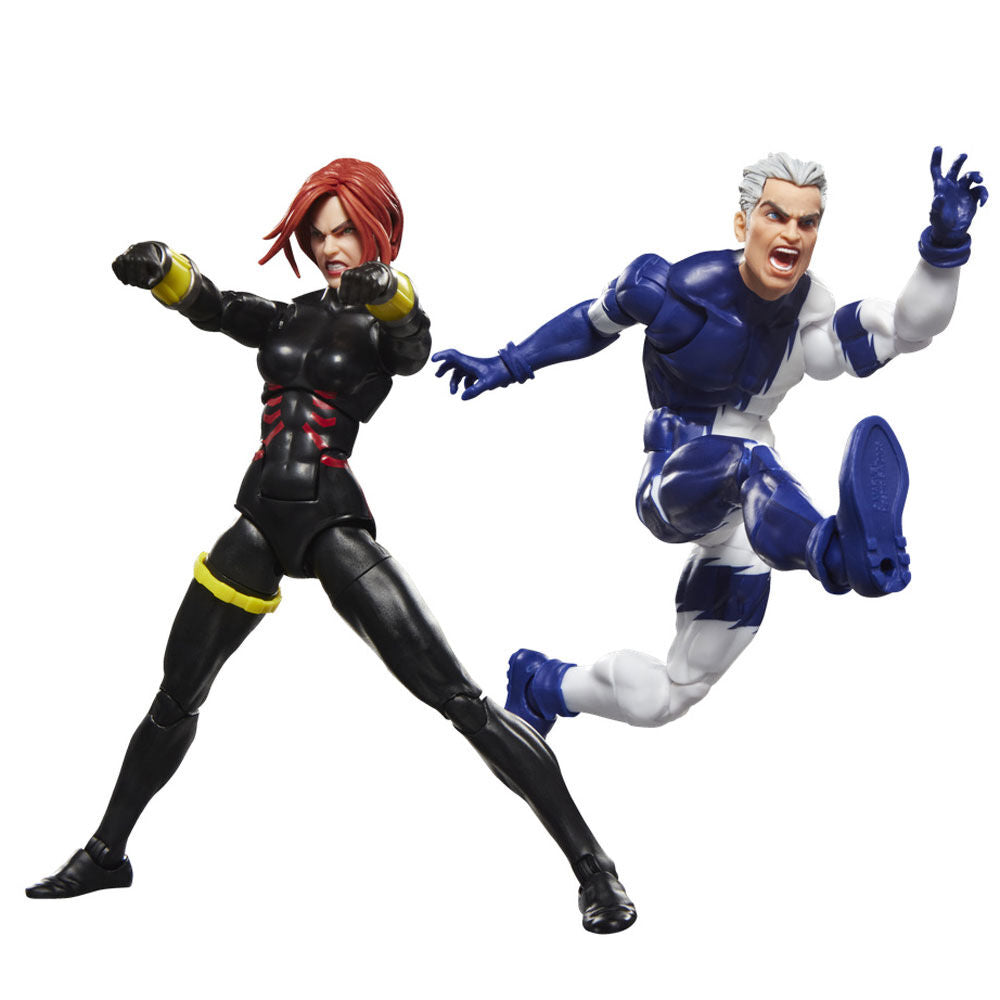 Conjunto 2 Figuras Marvel Black Widow e Quicksilver Avengers Avengers Marvel 15 cm - imagem 5