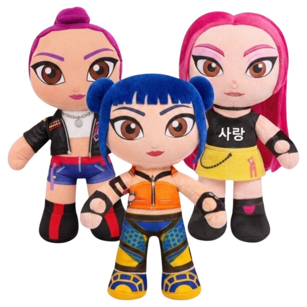 3 peluches K-POP Dream Team 20cm