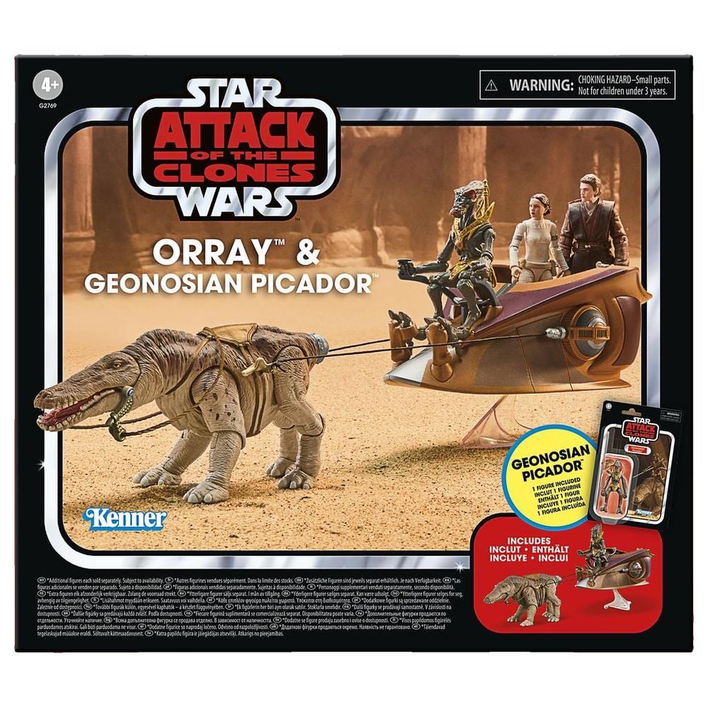 Figura Orray e Geonosian Picador Star Wars 9,5 cm - imagem 1