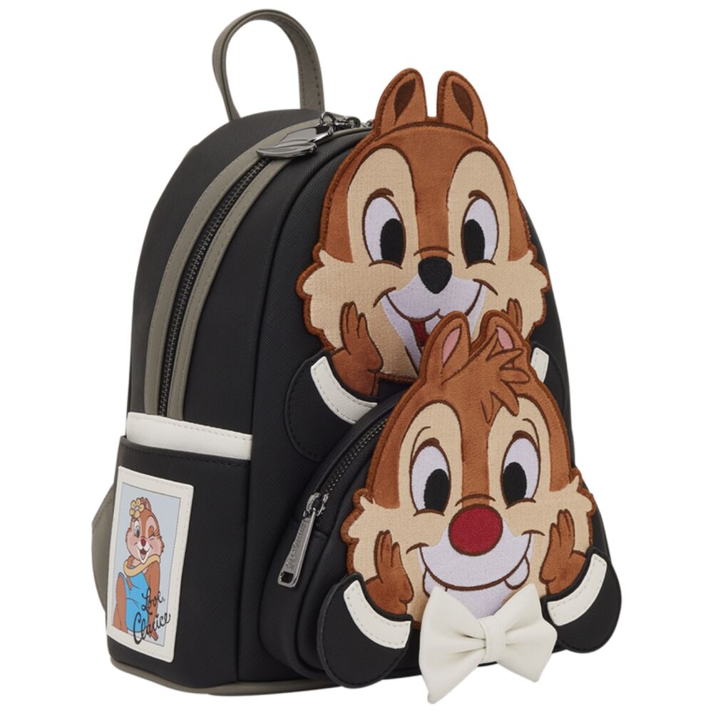 Mochila Two Chips & a Miss Chip y Dale Disney Loungefly 26cm