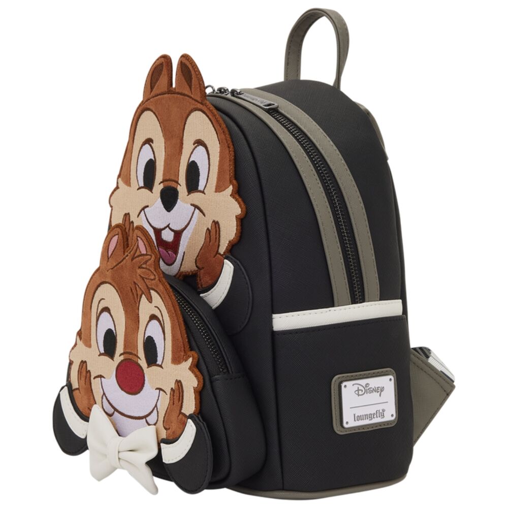 Mochila Two Chips & a Miss Chip y Dale Disney Loungefly 26cm