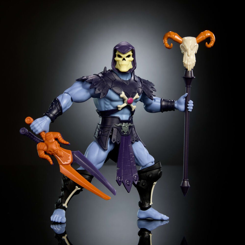 Figura Skeletor Cartoon Collection Origins Masters of the Universe 14 cm
