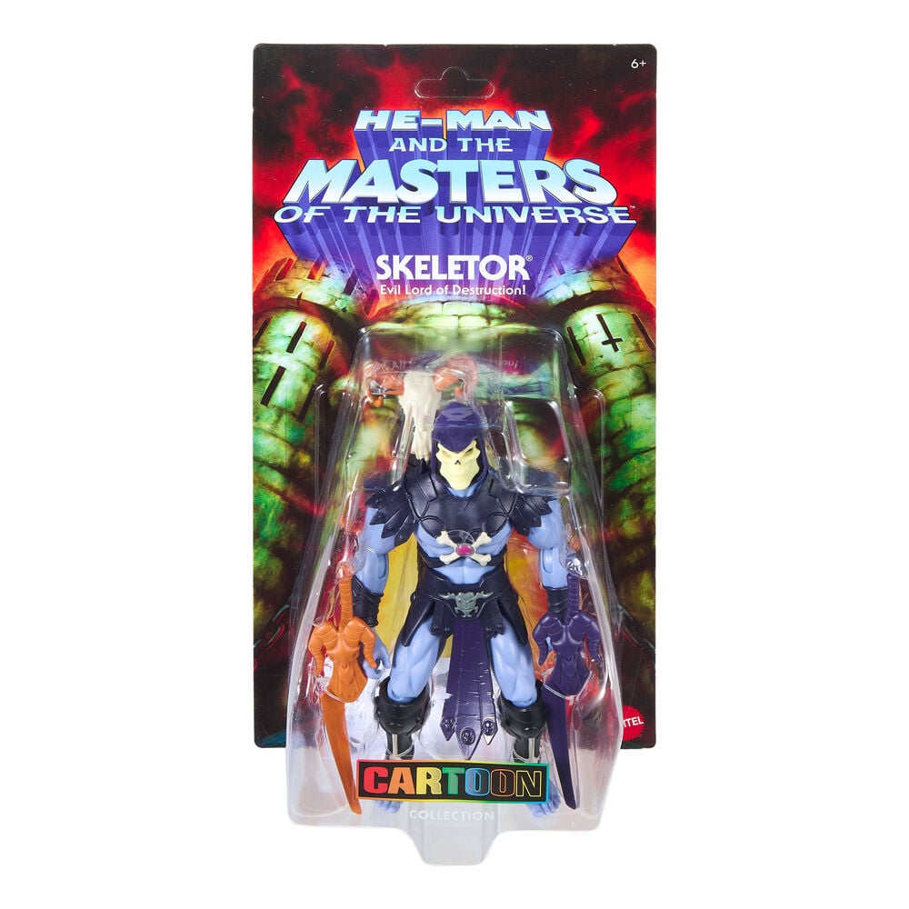 Figura Skeletor Cartoon Collection Origins Masters of the Universe 14 cm