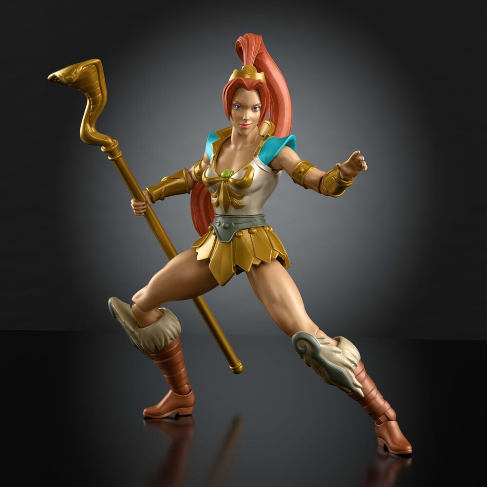 Figura Teela Cartoon Collection Origins Masters of the Universe 14 cm