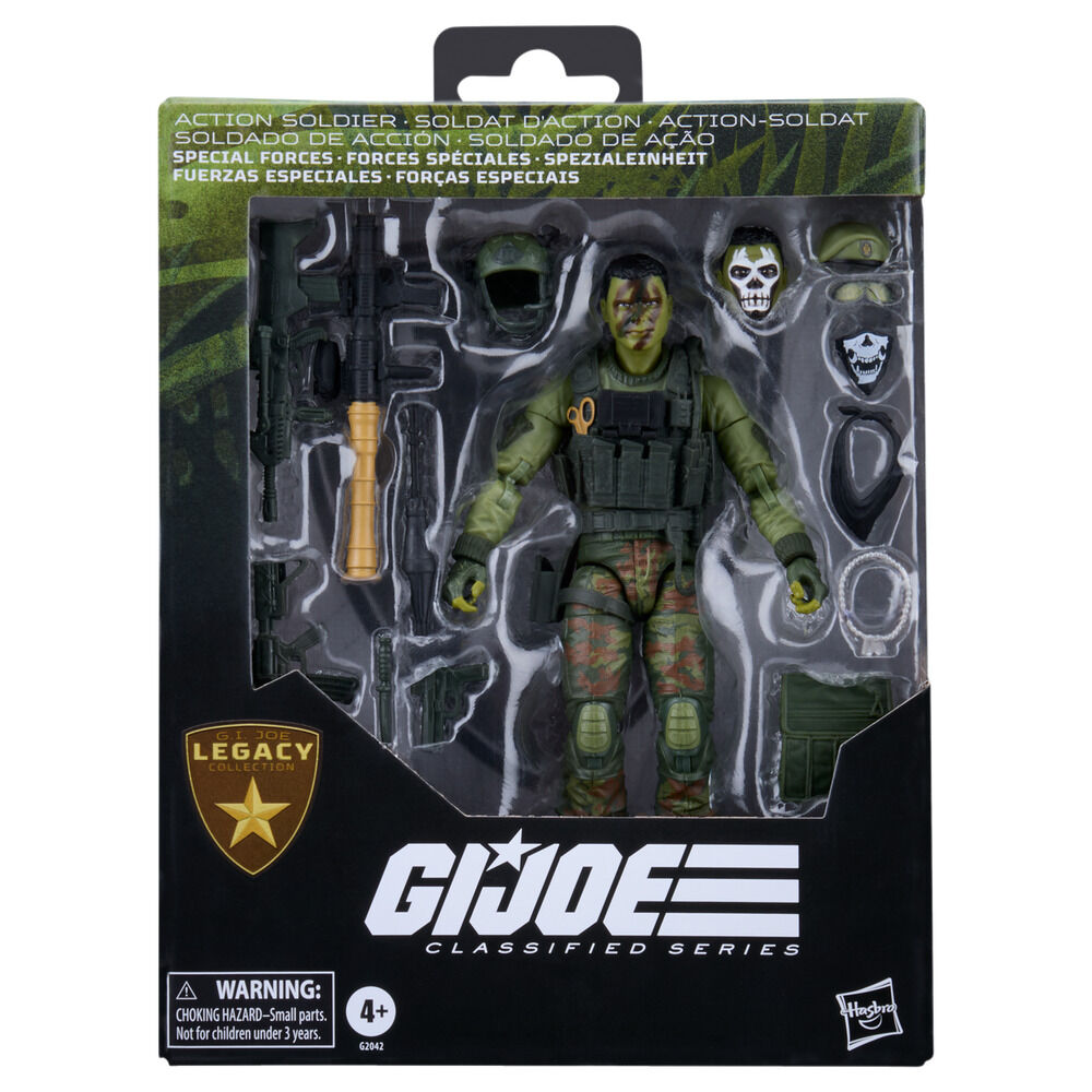 Figura Soldado de Accionarial Legacy Collection G.I. Joe Classified Series 15 cm - imagem 1