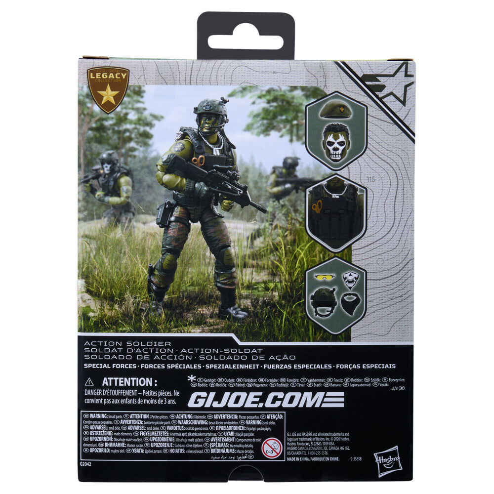 Figura Soldado de Accionarial Legacy Collection G.I. Joe Classified Series 15 cm - imagem 2