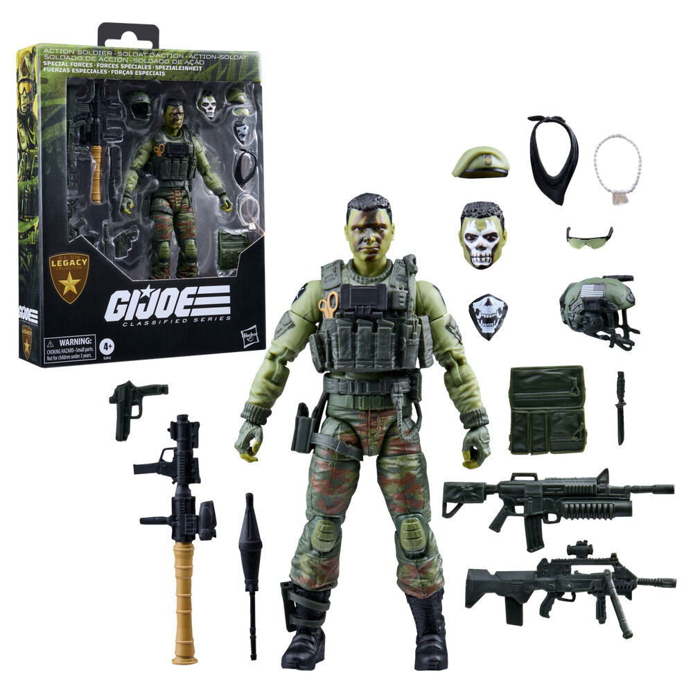 Figura Soldado de Accionarial Legacy Collection G.I. Joe Classified Series 15 cm - imagem 3