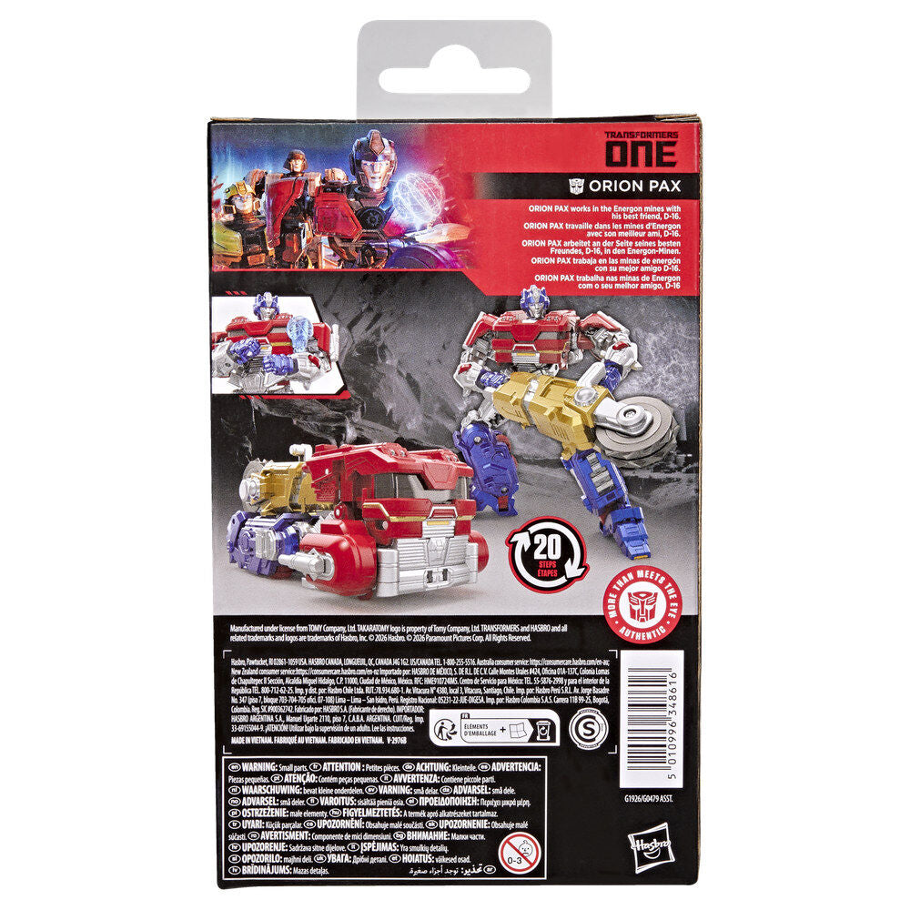 Figura Orion Pax Deluxe Class Transformers One - Transformers Studio Series 12,5 cm - imagem 7