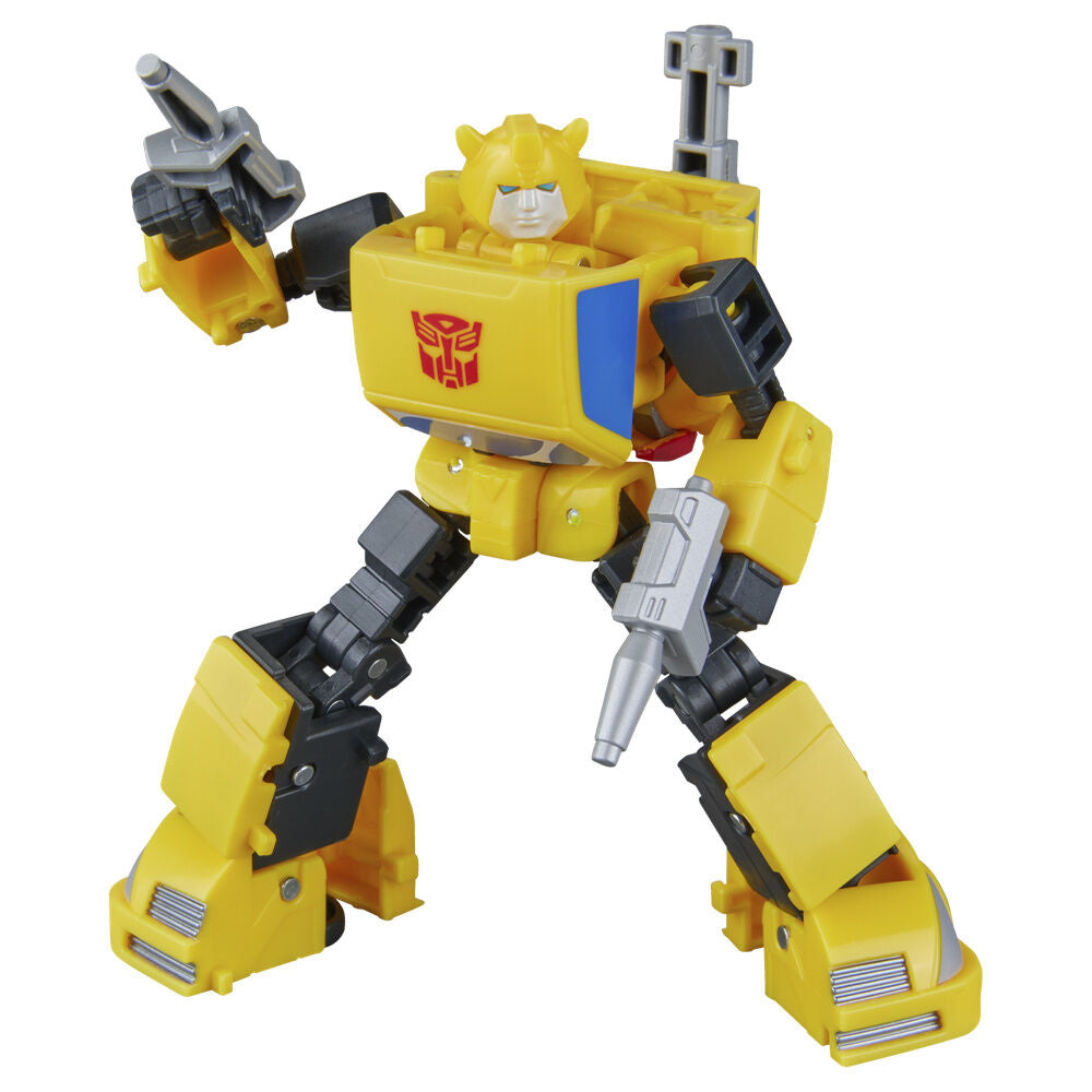 Figura Bumblebee Deluxe Class Transformers Devastation - Transformers Studio Series 10,5 cm - imagem 8