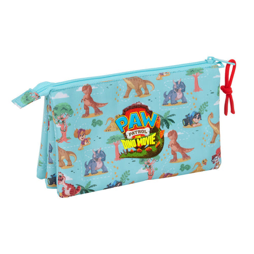 Estojo triplo Dino Rescue Patrulha Pata