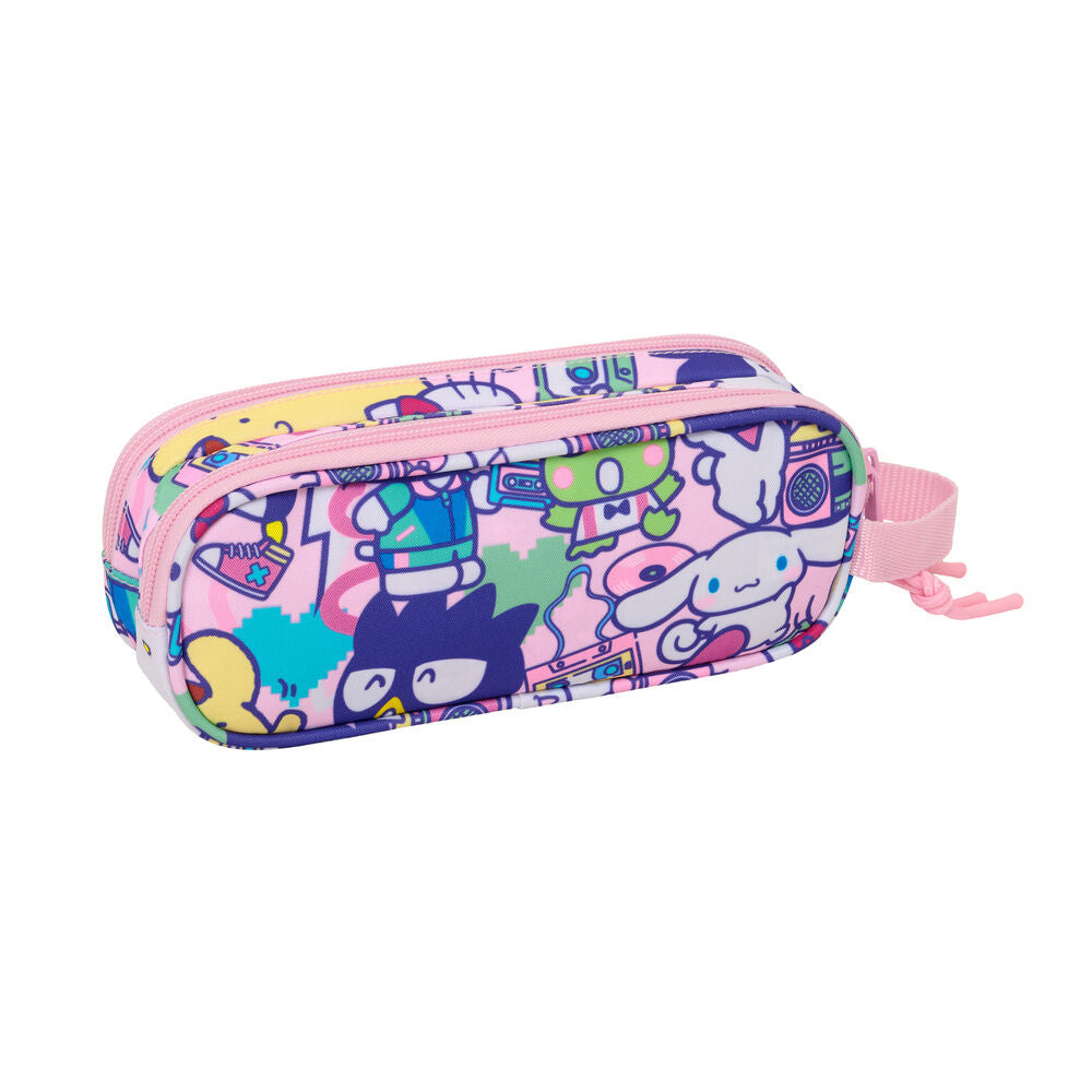 Estojo duplo Hello Kitty & Friends