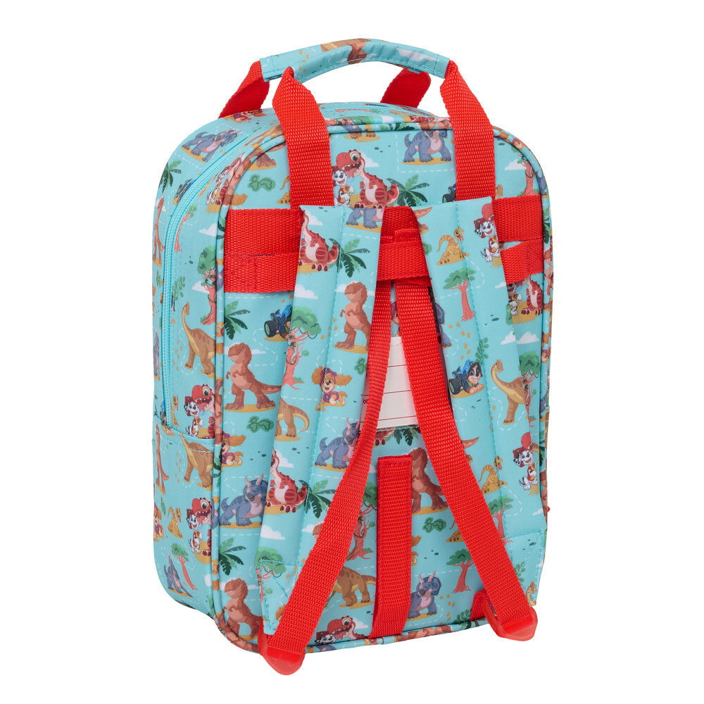 Mochila Dino Rescue Patrulha Pata 28cm adaptável