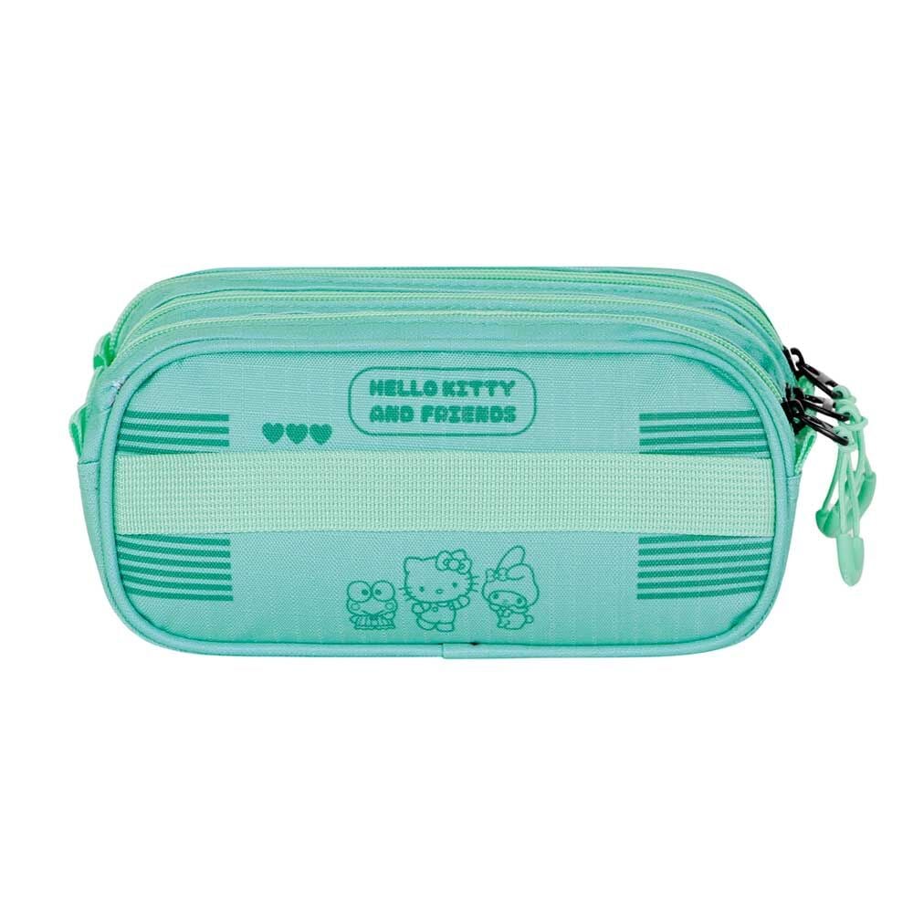 Estojo triplo Hello Kitty and Friends