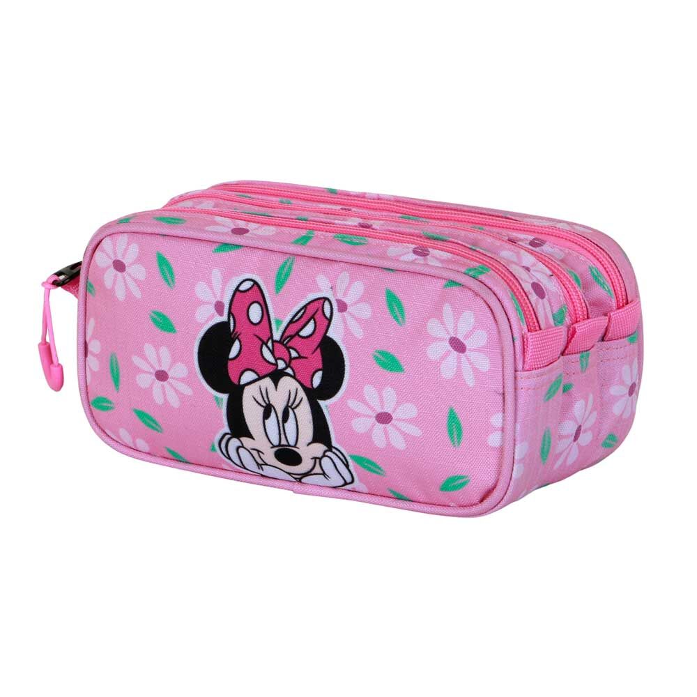 Estuche triple Minnie Disney