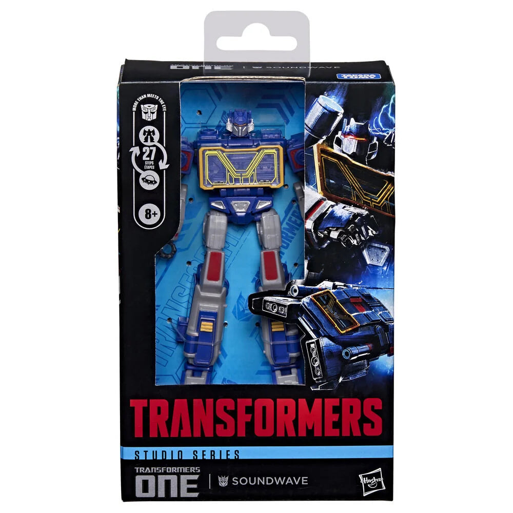 Figura Soundwave Transformers One - Transformers Studio Series 13 cm — imagem 1