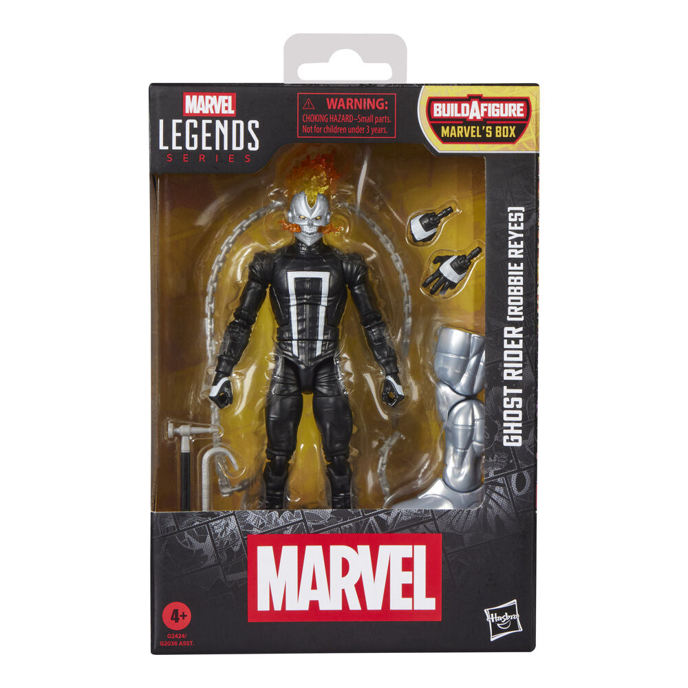 Figura Ghost Rider Robbie Reyes Marvel Legends Series 15 cm - imagem 1