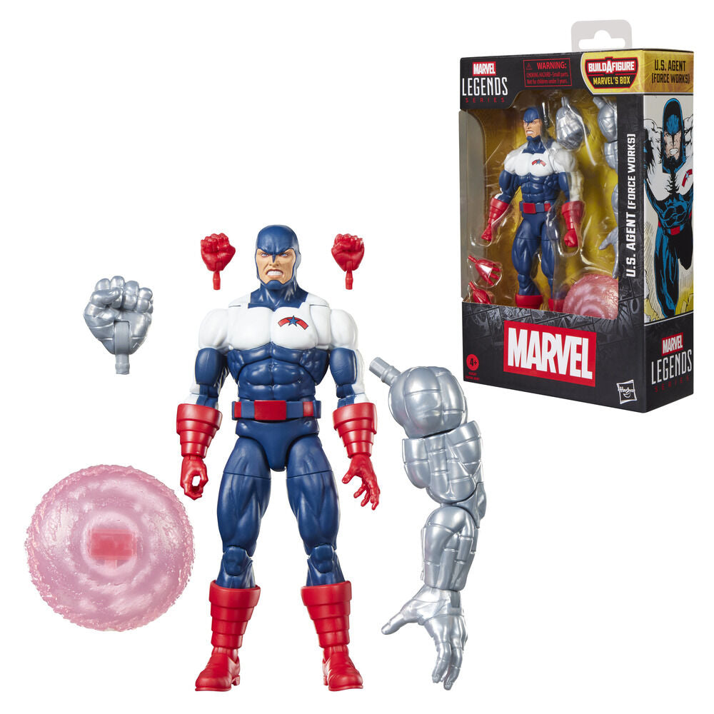 Figura U.S. AGENT Force Works Marvel Legends Series 15 cm - imagem 2