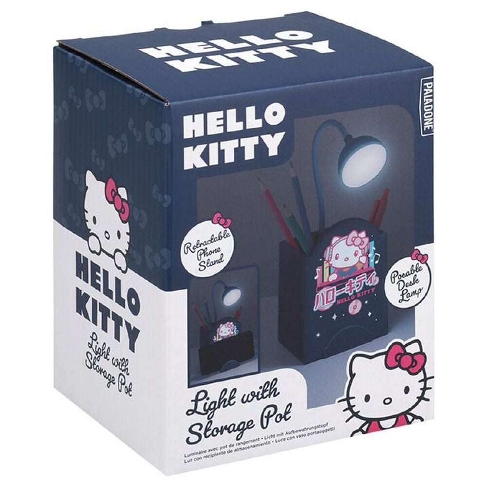 Candeeiro porta-lápis Hello Kitty