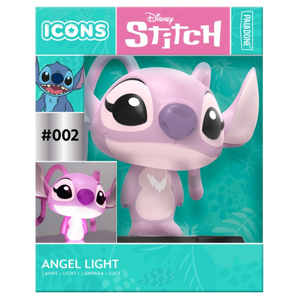 Candeeiro Icon Angel Stitch Disney