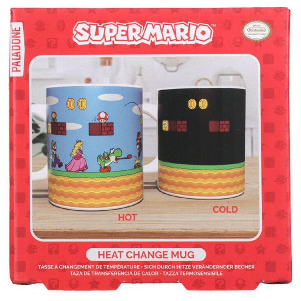 Caneca térmica de 300ml do Super Mário