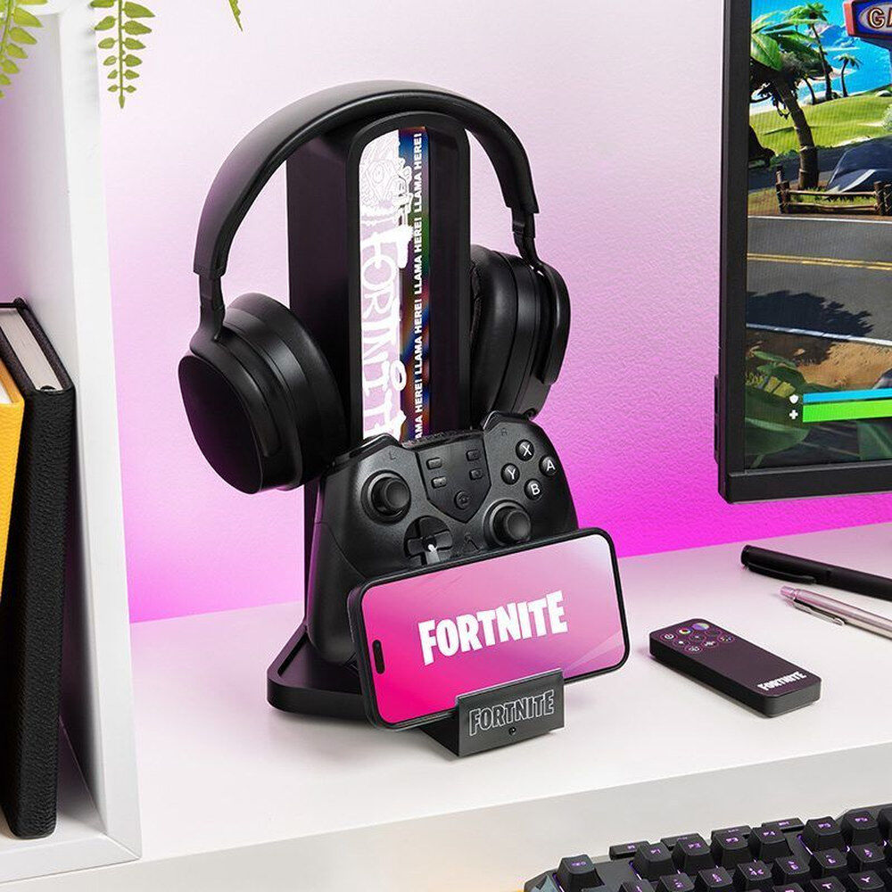 Suporte auriculares 3 em 1 Fortnite
