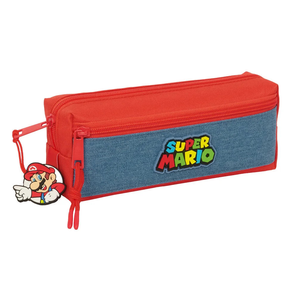 Estojo triplo Super Mario