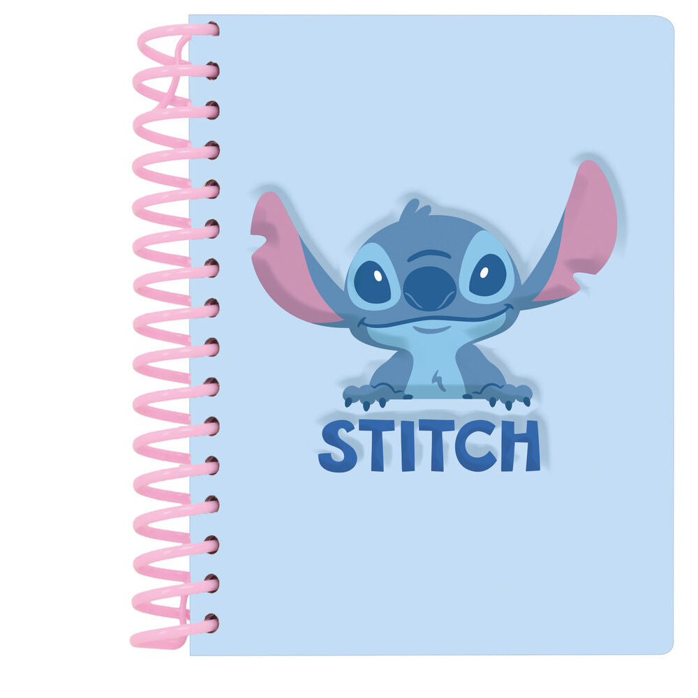 Caderno A5 Squishy Stitch Disney